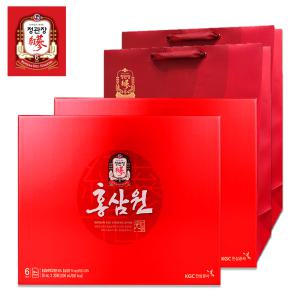 정관장 홍삼원 70mlX30포X2세트-선물세트/골드/골드진