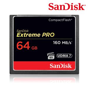 ENL 샌디스크 정품 CF카드 Extreme Pro 1067배속 64GB(160MB/s) 메모리카드/디카/DSLR/케논/니콘/소니/올림