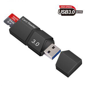 블랙박스리더기 마이크로 SD 카드 리더기 USB 3.0 2.0 어댑터 플래시 드라이브 스마트 메모리