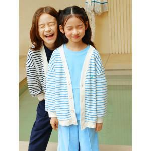 [시즌오프30%OFF][BEANPOLE KIDS] 테리소재 카디건  스카이 블루 (BI4341U11Q)