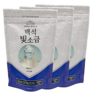 백석빛소금 조리용 250g 3개