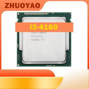 코어 i34160 프로세서 i3 4160 36 GHz 듀얼 코어 쿼드 스레드 CPU 3M 54W A 1150 지지대 H81 마더보드
