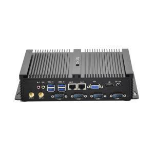 미니 PC 팬리스 미니 PC, 인텔 셀러론 1007U 산업용 2RS232 포트  4COM 넷탑 HDMI VGA 씬 클라이언트 컴퓨