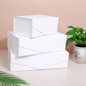 선물용 박스 싸바리 자석 포장 상자 클램쉘 선물 결혼식 생일 크리스마스 파티 제품 맞춤형 로고 종이 상자