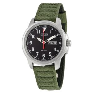 시티즌 BM8180-03E 에코드라이브 군인 밀리터리 나토밴드 남자 패션 손목 시계