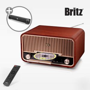 브리츠 BZ-T7800 Plus 블루투스 오디오 스피커 CD플레이어 FM라디오 알람시계 USB재생