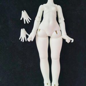 구체관절인형  16 Bjd 액세서리 여성 바디 S 넥 레진 화이트핑크 스킨 바디 걸스 장난감 의상 포함