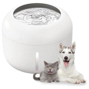 고양이급수기 정수기 물그릇 25L 고양이 물 분수 자동 음소거 마시는 그릇 피더 전기 USB 애완 동물 디스펜