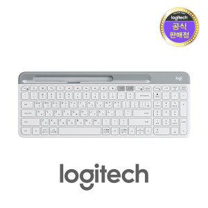 [Logitech]K580 화이트 멀티페어링 블루투스 키보드 정품 슬림 멀티 아이패드 키보드