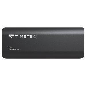 Timetec 1TB 휴대용 외장 SSD USB3.2 Gen2 타입 C 최대 550MB/s 초경량 알루미늄 미니 SSD, USB to A 케이