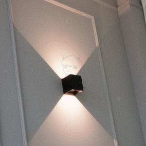벽조명 모던 LED빔사각 골드 로즈골드 포인트조명 인테리어조명 벽부등_MC