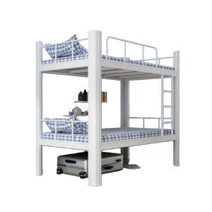 이층 철제 침대 튼튼한 조립식 기숙사 2층침대 벙커 복층 이층침대 숙직실 2인용 캡슐침대