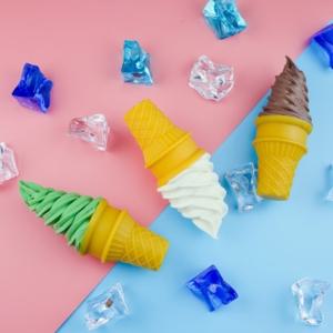 아이스크림 모형 소프트 콘 장난감 소품 샷 디저트 가계 소형콘