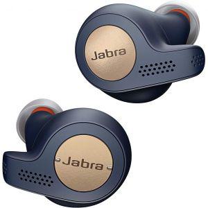Jabra Elite Active 65t ？ True Wireless 이어버드(충전 케이스 포함) Copper Blue 안전한 착용감과 뛰어
