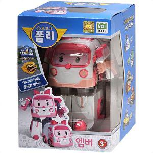 hm)로보카폴리 엠버 어린이 유아 변신 로봇 장난감 선물