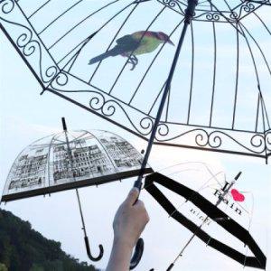 킹콩아울렛 무드있는 도시감성 투명 돔형 우산 3종 유니크 자...