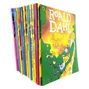 로얄드달 18권 세트 대형북 인쇄판 최신 Roald Dahl 영어원서 음원제공