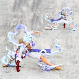 미니어처 일본 캐릭터 니카 루피 피규어 장난감 16cm 원피스 애니메이션 기어 5 액션 태양신 PVC 동상 모델