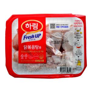 하림 닭볶음탕용,닭도리탕용 냉장 절단육 600g 2개