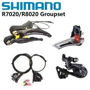 시마노 105 R7020 R7070 / Ultegra R8020 R8070 11s 그룹 세트 R7020/R8020 유압 디스크 브레이크 로드 바이크 R7000/R8000 FD RD