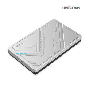 유니콘 USB3.1 케이블포함 2.5인치 외장하드케이스 원외장SSD케이스 외장케이