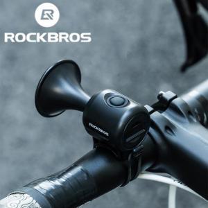 스마트로라 자전거 트레이너 ROCKBROS-자전거 벨 링 전자 시끄러운 소리 안전 알람 전기 방수 경고 액세서