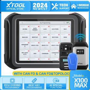 XTOOL X100 MAX 고급 IMMO 키 프로그래머 모든 시스템 진단 ECU 42+X100 PAD3 서비스 양방향 제어 스캐너