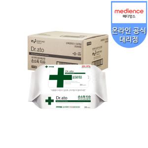 닥터아토 손소독티슈 20매X36개(1box)/세균 살균소독
