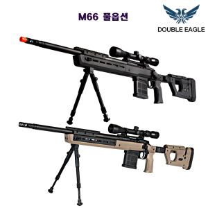 M66 풀옵션  메탈 스나이퍼건 비비탄총 서바이벌 스코프 바이포드  전동건 공기총