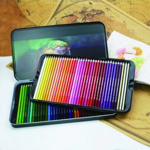 조이위시 유성 칼라 색연필 프리즈마 수채 드로잉 72색 세트+ 색칠놀이 컬러링북 선물