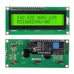 아두이노 LCD 1602 IIC/I2C 그린 패널 모듈 텍스트 코딩 연구개발 교구 학습