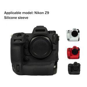 실리콘 카메라 보호 케이스 니콘 Z9 미러리스 카메라에 적합 블랙