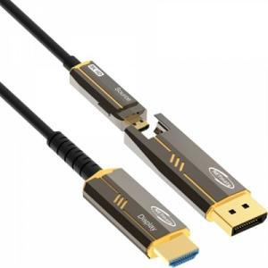 [강원전자]NM-DHP DP to HDMI AOC 케이블 (5m, NM-DHP05DG)