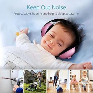 어린이 귀마개 소음 방지 아기 헤드폰, 수면 귀 들것, 보호,
