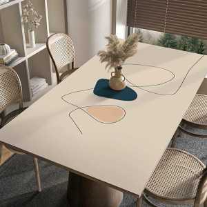 식탁보 테이블보 방수 매트 커버 식탁 고급 무늬 사각