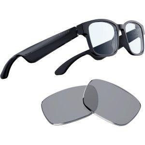 Razer 레이저 안즈 스마트 안경: 블루라이트 필터링  편광 선글라스 렌즈 - 저지연 오디오 내장 마이크 스