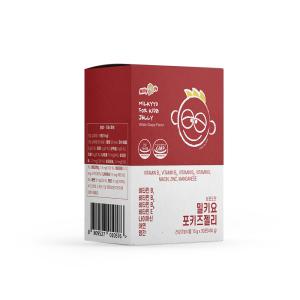 [밀키요] 포키즈 멀티비타민 청포도맛 젤리 30포