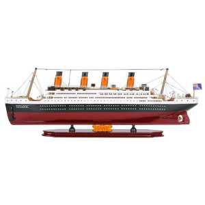 타이타닉 미니어처 피규어 대형 보트 배 장식품 유람선 선박 공예