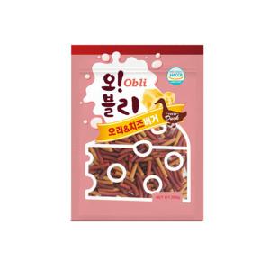 국산 오블리 치즈버거 오리고기 100g