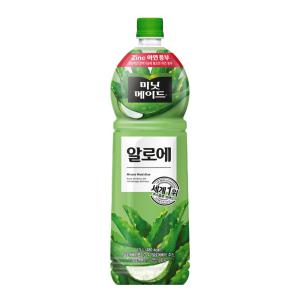 미닛메이드 알로에 1.5L x 1펫 / 알로에주스 음료수 쥬스