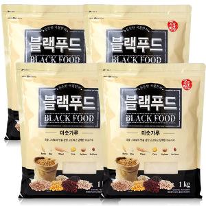 곡물명가 블랙푸드 미숫가루 1kg x 3봉,선식