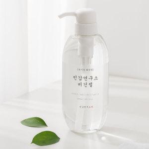 민감연구소 약국입점 비건젤 600ml 글리세린 없는 러브 마사지 젤 바디 수용성 오일 제리 유기농