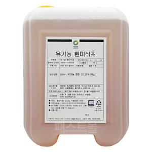 청정원 유기농 현미식초 15L