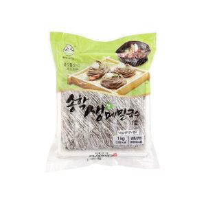 송학 생메밀국수 1kg(6인분/모밀소바면) X 10개입 BOX