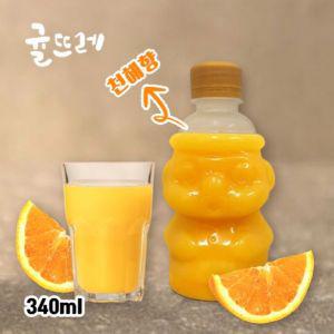 (10개) 귤뜨레 향기로운 천혜향주스 340ml 감귤 하르방착즙쥬스 제주특산물 천연과일