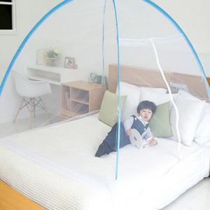 [이티엔]ETN 원터치모기장(바닥없음)1~2인용 모기장 침대 텐트 방충 모기 캐