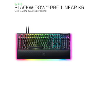 레이저코리아 블랙위도우 V4 프로 리니어 한글 BlackWidow V4 Pro Linear KR 게이밍 키보드