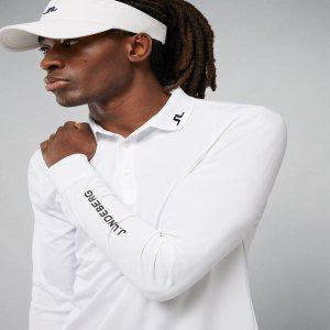 [타이틀리스트]제이린드버그 긴팔 남성용 골프웨어 티셔츠 기능성 화이트