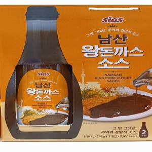 남산왕 돈가스소스 625g x 2입 e