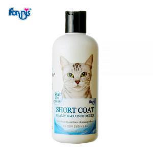 짧은털 단모 고양이전용 국산 샴푸린스 부드러운 모발관리 반려묘샤워 목욕